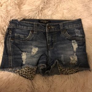 jean shorts